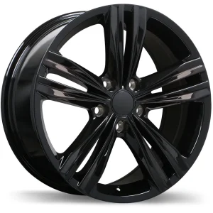 Replika – R205 – Black – 16″x7″ 45mm – All weather Wheels – R205-1670-44BN+45R571